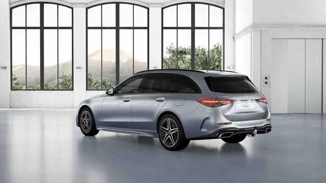 Mercedes-Benz C-KLASSE Estate 300 e Business Solution AMG | Night | Panoramadak | AMG Line Plus | Trekhaak | Head-up | Burmester |