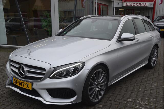 Mercedes-Benz C-KLASSE Estate 200 Business Pano | LED | AMG | Sportonderstel | Camera | 19 inch