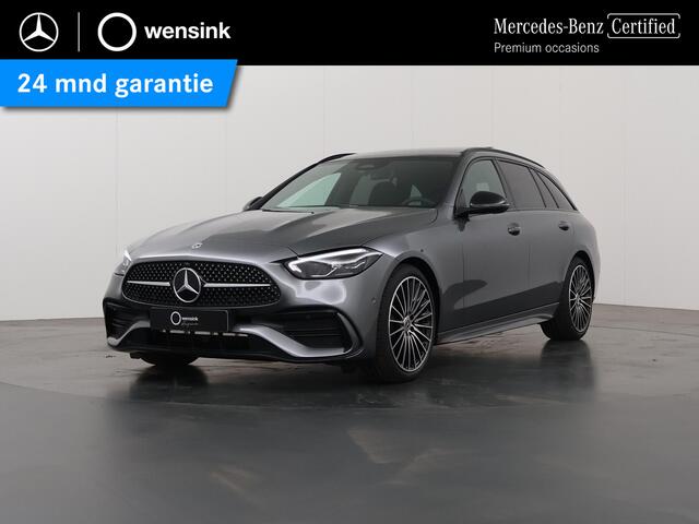 Mercedes-Benz C-KLASSE 180 Estate 180 Star Edition AMG Line | Panoramadak | 19'' multispaaks velgen | Nightpakket | Memorypakket | Apple Car Play | Guard 360