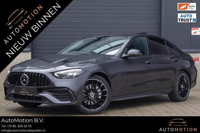 Mercedes-Benz C-KLASSE 300 e AMG Line PANO 360 CAMERA ADAPTIEF SFEER