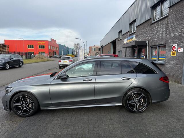 Mercedes-Benz C-KLASSE Estate 180 Business Solution AMG | 1E EIGENAAR | 12MND GARANTIE | DAB | LED | AUTOMAAT | LEDER | CRUISE | SFEERVERLICHTING |