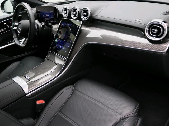 Mercedes-Benz C-KLASSE Estate 300 e Star Edition | Night Pakket | Panoramadak | Alarm Klasse 3 | Distronic | Apple CarPlay | Sfeerverlichting | Memory voorstoelen. Inclusief 24 maanden MB Certified garantie voor Europa.