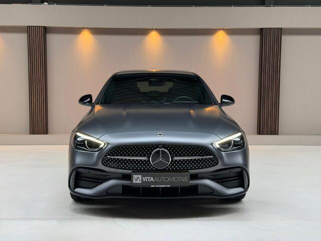 Mercedes-Benz C-KLASSE 300 e AMG Line Magno Grey|Pano|Memory|Carbon|Camera