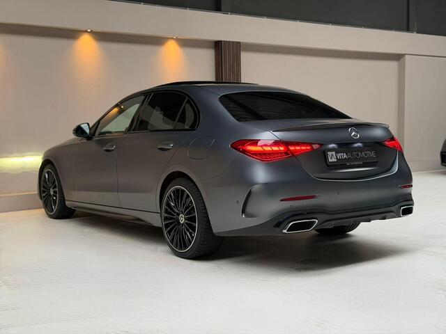 Mercedes-Benz C-KLASSE 300 e AMG Line Magno Grey|Pano|Memory|Carbon|Camera