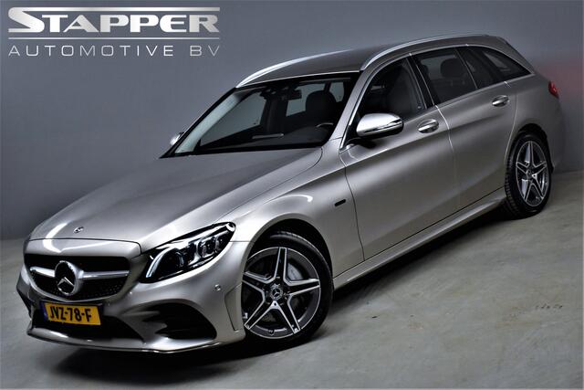 Mercedes-Benz C-KLASSE Estate 300 e AMG-Line 1e Eig. Dealer OH Burmester/Carplay/Trekhaak/Camera/Sfeer/Led/H.Leer/Lmv18"