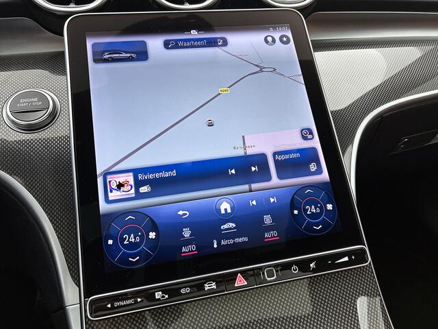 Mercedes-Benz C-KLASSE Estate 300 e AMG Line Trekhaak | Panoramadak | Head Up Display | Inclusief 24 maanden MB Certified garantie voor Europa.