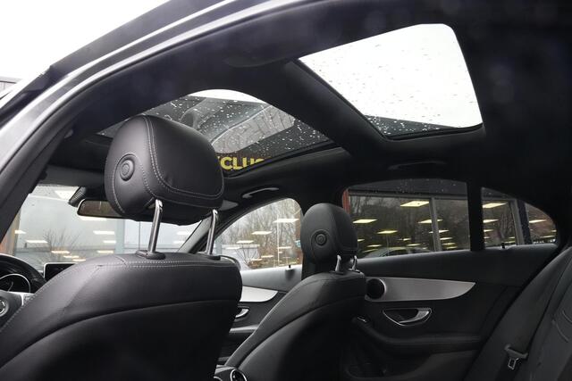 Mercedes-Benz C-KLASSE 350 e AMG Luchtvering Panoramadak Cruise Stoelverw. Leer