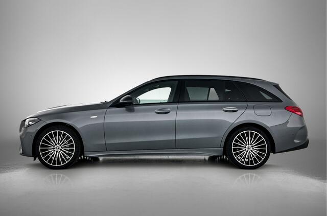 Mercedes-Benz C-KLASSE Estate 300 e Business Solution AMG | Trekhaak | Nightpakket | Parkeerpakket met 360°-camera | KEYLESS GO | Dodehoekassistent | Antidiefstalpakket GUARD 360° Plus | EASY PACK achterklep | Memorypakket |