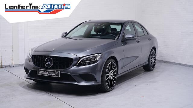 Mercedes-Benz C-KLASSE 180 Avantgarde Leder/stof Sportstoelen 19 Inch velgen Camera PDC v+a