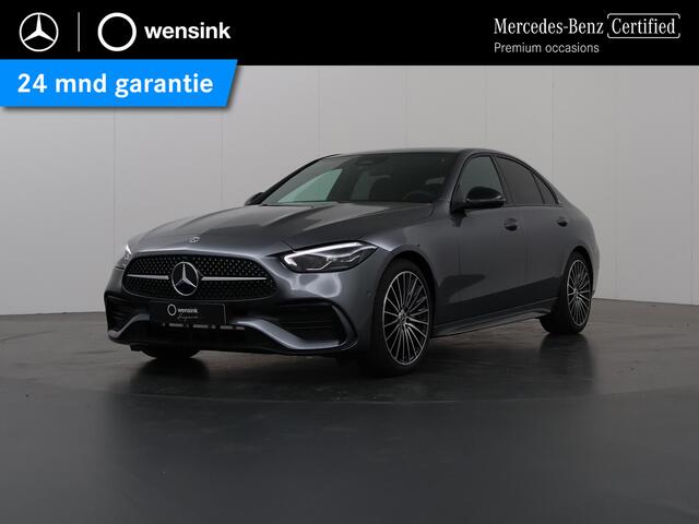 Mercedes-Benz C-KLASSE 180 Star Edition AMG line | Panorama-schuifdak | Sfeerverlichting | Burmester 3D | Achteruitrijcamera | Smartphone-integratie