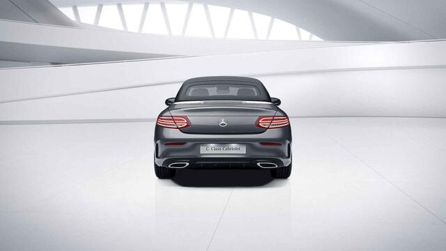 Mercedes-Benz C-KLASSE Cabrio 180 Premium Plus | Night edition | Burmester | Memory | Airscarf | 19" lichtmetalen velgen |