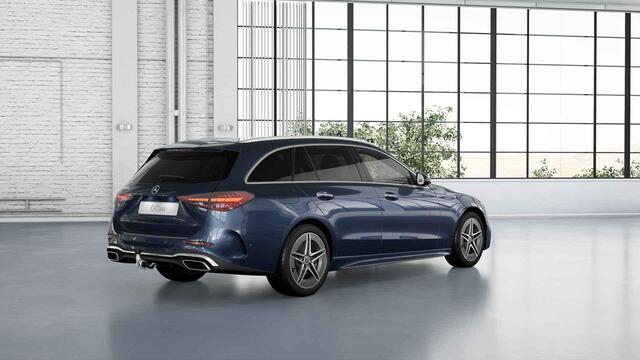 Mercedes-Benz C-KLASSE Estate 300 e AMG Line | Panoramadak | Trekhaak | Rijassistentiepakket | Memory | Digital Light |