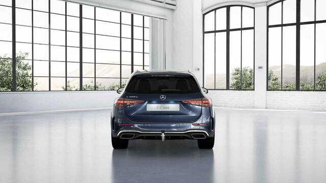 Mercedes-Benz C-KLASSE Estate 300 e AMG Line | Panoramadak | Trekhaak | Rijassistentiepakket | Memory | Digital Light |