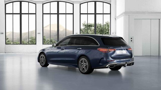 Mercedes-Benz C-KLASSE Estate 300 e AMG Line | Panoramadak | Trekhaak | Rijassistentiepakket | Memory | Digital Light |