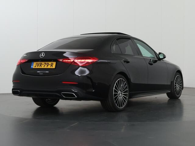 Mercedes-Benz C-KLASSE 300e Business Solution AMG | Panoramaschuifdak | Trekhaak | DIGITAL LIGHT | Nightpakket | dodehoekassistent | 360° camera |