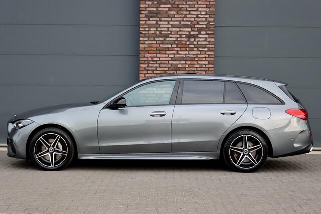 Mercedes-Benz C-KLASSE Estate 300 e AMG Line Premium+ | Distronic+ | Panoramadak | Trekhaak | Memory | HUD | Digital Light | Verwarmd Stuurwiel | Advanced Sound System | Keyless Go | Surround Camera |