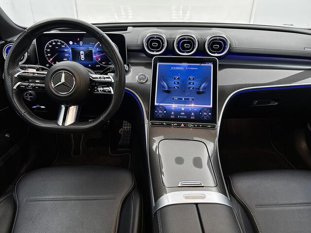 Mercedes-Benz C-KLASSE 180 AMG Nightpakket | Panoramadak | Alarm | 360° Camera | Memory | Augmented Reality | Keyless Go | Inclusief 24 maanden Mercedes-Benz Certified garantie voor Europa.