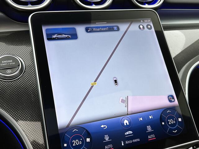 Mercedes-Benz C-KLASSE 180 AMG Nightpakket | Panoramadak | Alarm | 360° Camera | Memory | Augmented Reality | Keyless Go | Inclusief 24 maanden Mercedes-Benz Certified garantie voor Europa.