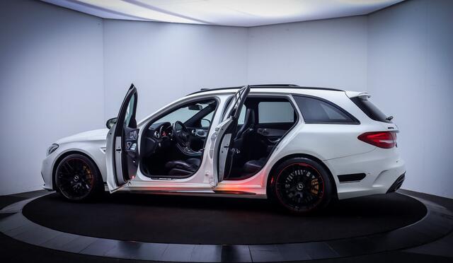 Mercedes-Benz C-KLASSE Estate AMG 63 S Edition 1 VOL.OPTIES | PARELMOER | KERAMISCH | KUIP ST. | PERF. UITLAAT | ADAPTIEF | HEADUP