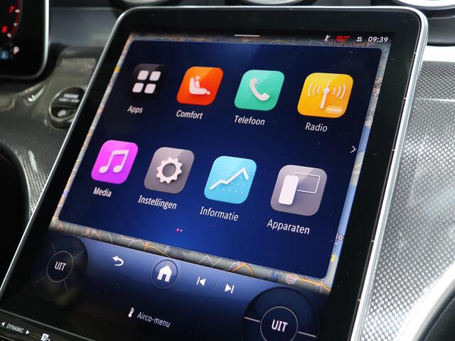 Mercedes-Benz C-KLASSE 180 Business Solution AMG | Night | Panoramadak | Trekhaak | Memory stoelen | Sfeerverlichting | Digital light | 19" Multispaaks |