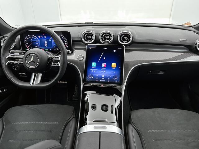 Mercedes-Benz C-KLASSE 300 e Business Solution AMG AMG Line | Night Pakket | Panoramadak | 19 Inch AMG Velgen | Memory Voorstoelen. Inclusief 24 maanden MB Certified garantie voor Europa.