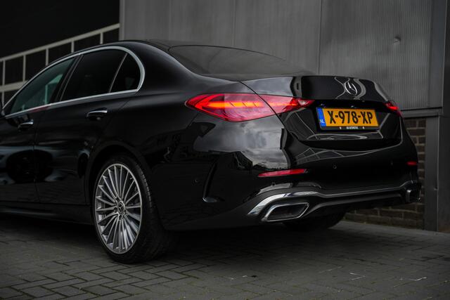Mercedes-Benz C-KLASSE 180 AMG Line Adapt.Cruise/ 360-cam/ Led-koplamp/ Elek.Stoel/ Stoelverw./ Sfeerverl./ MBUX/ 20''LMV