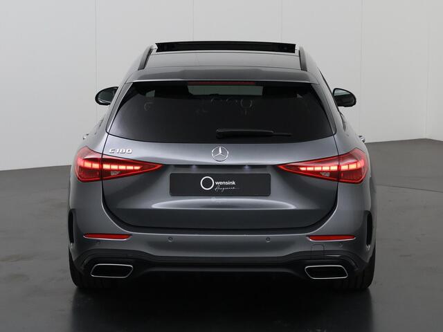 Mercedes-Benz C-KLASSE Estate 180 Star Edition AMG Line | Panorama dak | Stoel ventilatie | Digital Light | Night | Dode hoek ass | Memory stoelen | Keyless Entry