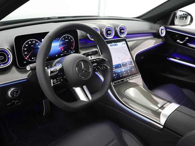 Mercedes-Benz C-KLASSE Estate 180 Star Edition AMG Line | Panorama dak | Stoel ventilatie | Digital Light | Night | Dode hoek ass | Memory stoelen | Keyless Entry