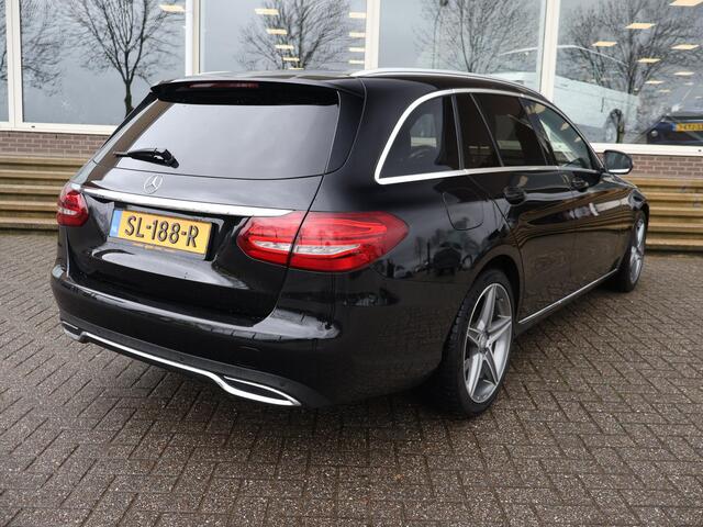 Mercedes-Benz C-KLASSE Estate 200 PREMIUM PLUS 184 PK AUT. + WEGKL. TREKHAAK | DRAADLOZE CARPLAY | CAMERA | 18 INCH AMG | STOELVERW.