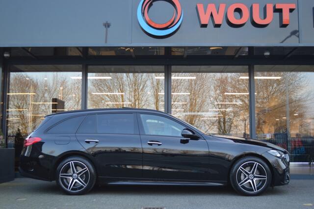 Mercedes-Benz C-KLASSE Estate 300 e AMG Led Leder Panorama Memory Sfeer Camera 360 Head-Up Augmented Trekh Keyless Pdc