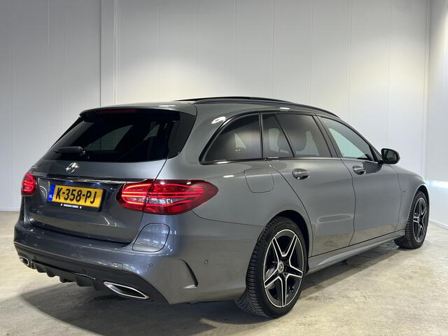 Mercedes-Benz C-KLASSE Estate 300 e Business Solution AMG Limited | Navigatie/Android/Apple Carplay | LM Velgen 18" | Panoramaschuifdak | Voorstoelen Verwarmd | Sfeer verlichting | Multibeam Led |