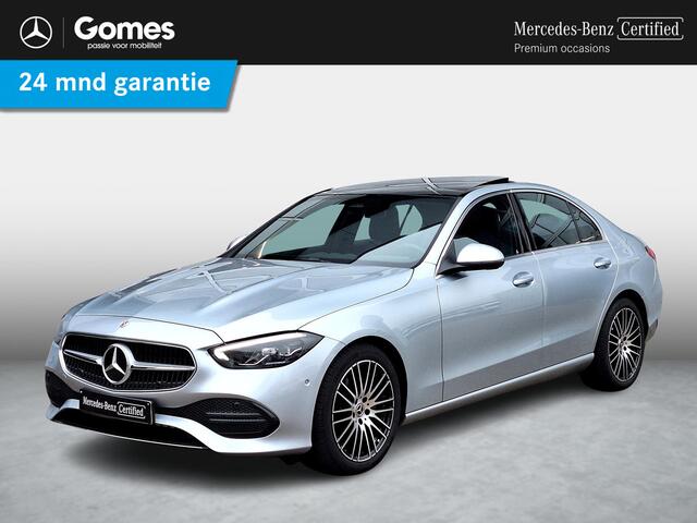 Mercedes-Benz C-KLASSE 180 Star Edition Luxury | Panoramadak | DISTRONIC Afstandsassistent | Elektrisch Verstelbare Stoelen + Memory | Dodehoekassistent | Apple CarPlay | Android Auto | Sfeerverlichting | Stoelverwarming | Elektrisch Inklapbare Buitenspiegels