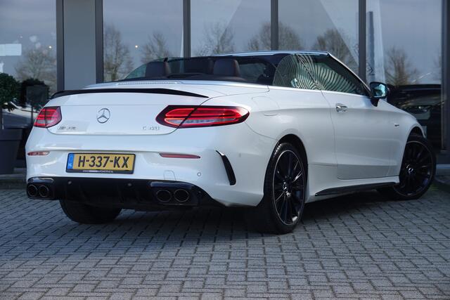 Mercedes-Benz C-KLASSE Cabrio AMG 43 4MATIC Premium Plus Pack | Night | Facelift | Burm. | Airscarf | Dealer Onderhouden | ACC |