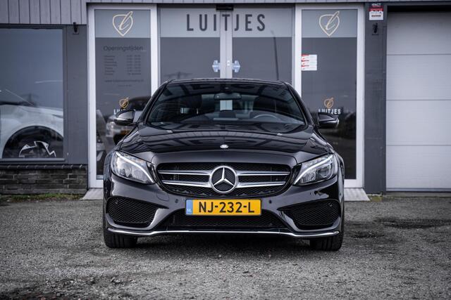 Mercedes-Benz C-KLASSE C180 AMG Sport I Slechts 48.000km I Org.NL I 1e-eig. I Leder I Camera I 18'' I Topconditie.