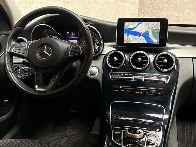 Mercedes-Benz C-KLASSE 180 Sport 156Pk automaat (NAVIGATIE, CAMERA, CRUISE, SPORTSTOELEN, LED KOPLAMPEN, NIEUWE APK, NIEUWSTAAT)
