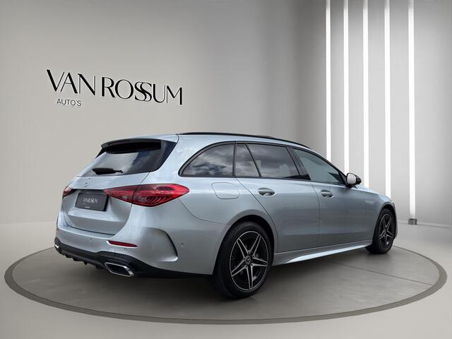 Mercedes-Benz C-KLASSE 300 e AMG Line Premium Plus | Pano | 360 | Head -Up | Leder | Sfeer | Memory | Night Pakket | Trekhaak |