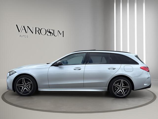 Mercedes-Benz C-KLASSE 300 e AMG Line Premium Plus | Pano | 360 | Head -Up | Leder | Sfeer | Memory | Night Pakket | Trekhaak |