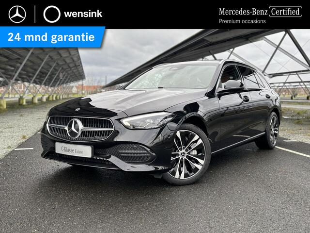 Mercedes-Benz C-KLASSE Estate 300e Star Edition Luxury Line | Panoramadak | Memory stoelen | Sfeerverlichting | Parkeercamera | Stoelverwarming |