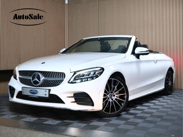 Mercedes-Benz C-KLASSE Cabrio 200 Premium AMG-line 43000 km ! NAVI Airco full options 2018