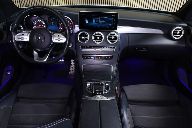 Mercedes-Benz C-KLASSE Cabrio 200 Premium AMG-line 43000 km ! NAVI Airco full options 2018