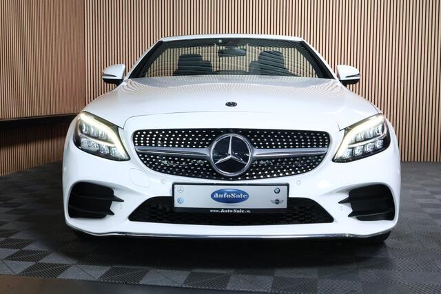 Mercedes-Benz C-KLASSE Cabrio 200 Premium AMG-line 43000 km ! NAVI Airco full options 2018
