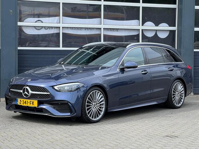 Mercedes-Benz C-KLASSE Estate 180 AMG Line | Premium | Winter pakket | Panoramadak | Burmester® 3D | 360° Camera | Sfeerverlichting | Memorystoelen Verwarmd | Apple & Android Carplay