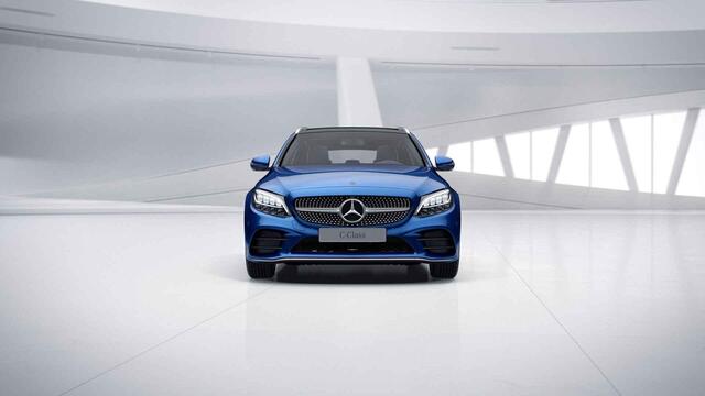 Mercedes-Benz C-KLASSE Estate 200 Business Solution AMG | Panoramadak | Widescreen | Stoelverwarming | Navigatie | High Performance koplampen |