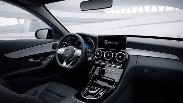 Mercedes-Benz C-KLASSE Estate 200 Business Solution AMG | Panoramadak | Widescreen | Stoelverwarming | Navigatie | High Performance koplampen |