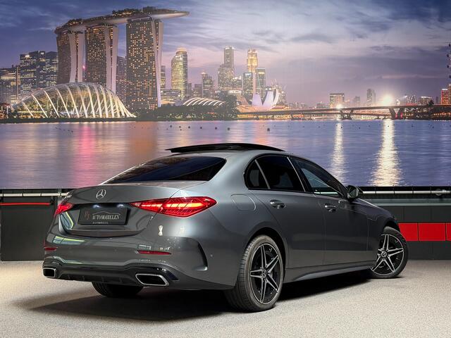 Mercedes-Benz C-KLASSE C300 e AMG |Memory|HeadUp||Sfeer|Pano|360cam