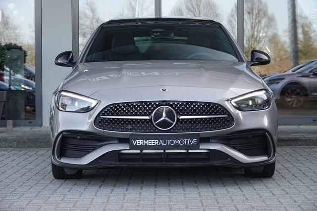 Mercedes-Benz C-KLASSE 180 AMG Line Night | Pano | Distronic | Memory | Burmester | 360 |