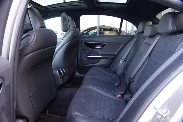 Mercedes-Benz C-KLASSE 180 AMG Line Night | Pano | Distronic | Memory | Burmester | 360 |