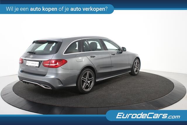 Mercedes-Benz C-KLASSE Estate 180 d Business Solution AMG Plus Upgrade Edition *Leer*PDC*Trekhaak*Navigatie*