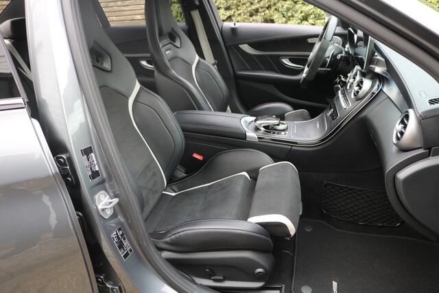 Mercedes-Benz C-KLASSE AMG 63 S AMG NightPakket 510PK (PerformanceSportleder HeadUp Burmester Carplay Camera CarbonPakket Full-Led PrivacyGlass)