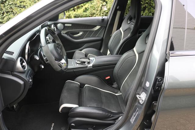 Mercedes-Benz C-KLASSE AMG 63 S AMG NightPakket 510PK (PerformanceSportleder HeadUp Burmester Carplay Camera CarbonPakket Full-Led PrivacyGlass)